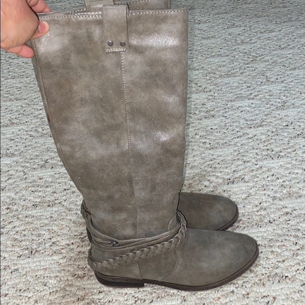 Rampage Grey Long Boots